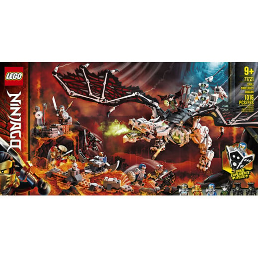 Lego Ninjago Skull Sorcerer's Dragon 71721