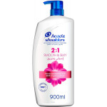 Head & Shoulders Smooth & Silky 2in1 Anti-Dandruff Shampoo with Conditioner 900 ml