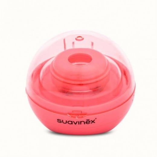 Suavinex Portable Soother Steriliser Pink