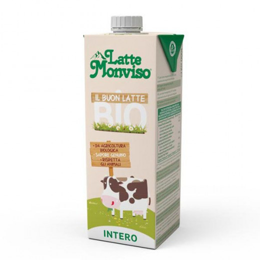 Moo Long Life Organic Milk, Whole 1L