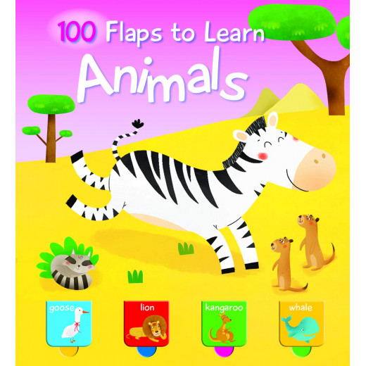 Yoyo Book, 100 Flaps to Learn: Animals