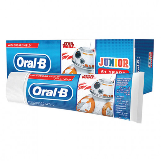 Oral-B Star Wars Junior Fluoride Toothpaste - 75 ml