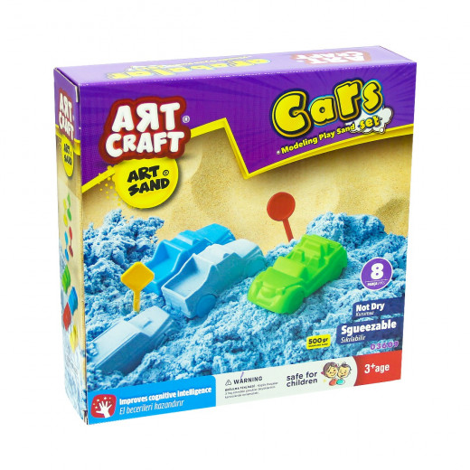 Art Craft Cars Kinetic Sand Set 500gr