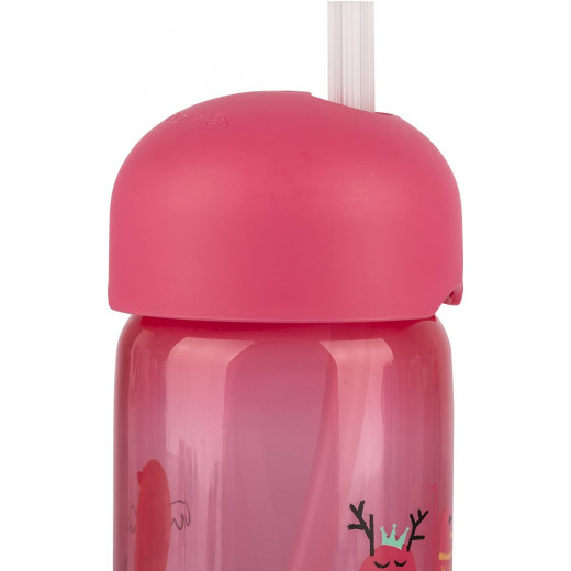 Suavinex Straw Bottle 340ml +18m Pink