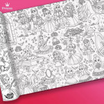 Giant Coloring Poster - Little Princess