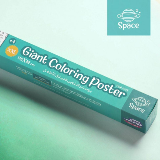 Giant Coloring Poster - Space