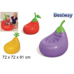 Bestway Inflatable Fruit Kiddie Lounge Chair, 1 Pack, Assorted