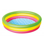 Bestway Inflatable 3 Ring Multicoloured Summer Pool