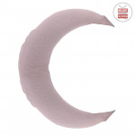 وسادة الرضاعة، بتصميم القمر الوردي ، 80 × 185 × 16 سم من كامبراس