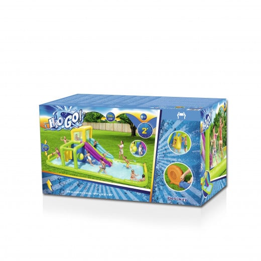 Bestway Splash Course Mega 7m Water Park Outdoor Inflatable Pool Slide Kids Toy