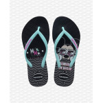 Havaianas Flip Flops - Kids Disney Cool - Black Size 29-30