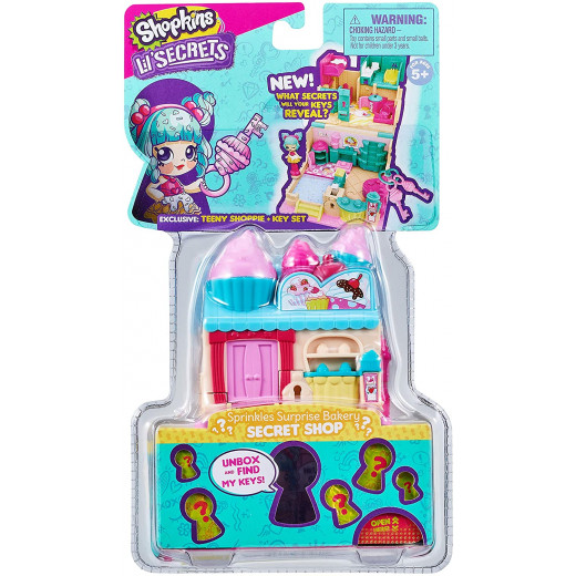 Shopkins Lil Secrets Mini Playset - Sprinkles Surprise Bakery