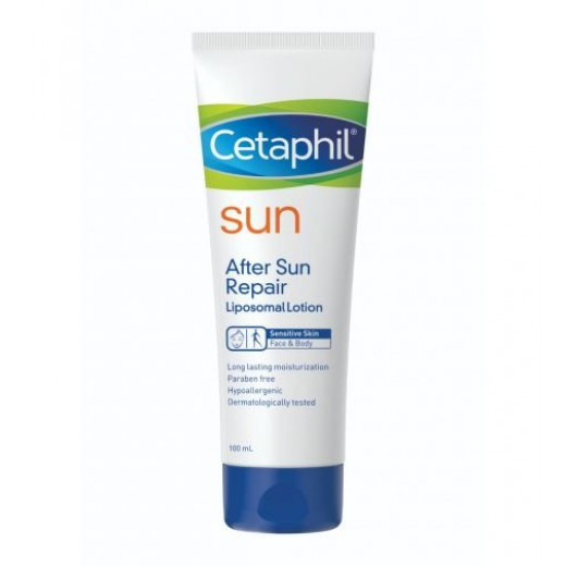 Cetaphil Sun After Sun Repair Liposomal Lotion 100 ml + Sun Kids Liposomal Lotion Spf50+150ml Free