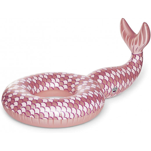 BigMouth Rose Gold Giant Mermaid Tail Pool Float
