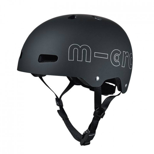 Micro PC Children's Helmet, Black Color, Size Large