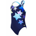 ملابس سباحة للأطفال باللون الأزرق و أشكال نجوم من زوغز, مقاس 6 لعمر 5-6 سنوات