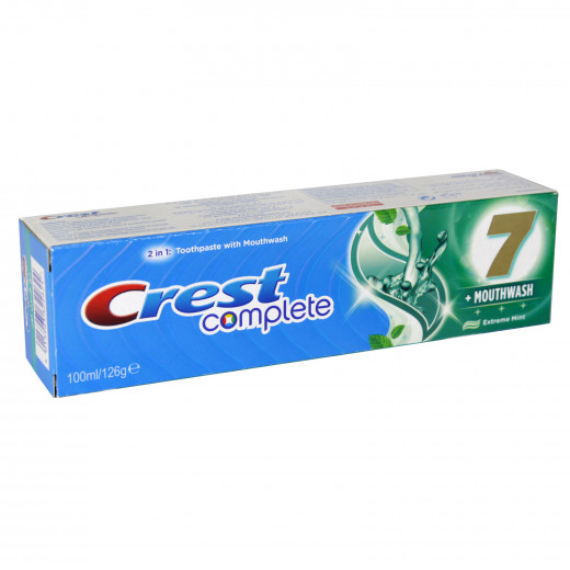 Crest Toothpaste Complete and Mouthwash Extreme Mint 100 ml