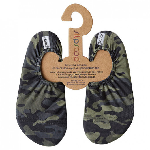Slipstop Army Junior Pool Shoes, Small Size,