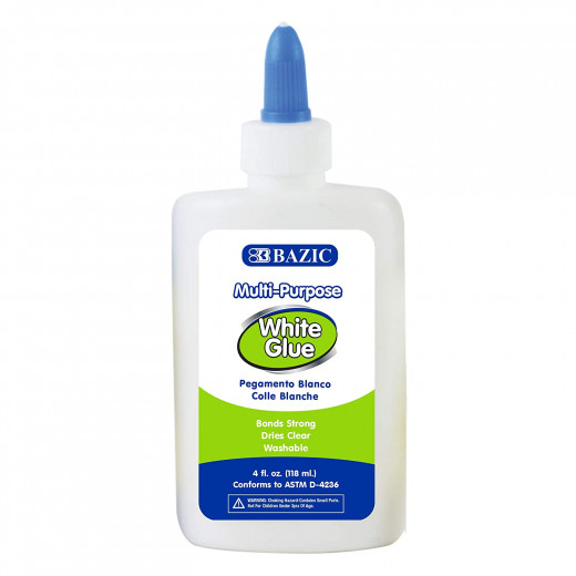 Bazic White Glue,118Ml ,1 Pack