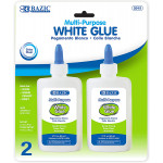Bazic Multi Purpose White Glue (2/Pack)