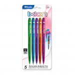 Bazic Ixion Retractable Pen, 5 Pens