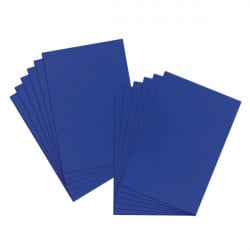 لوحة ملصقات باللون الأزرق الداكن من بازيك, 5 أوراق