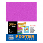 Bazic Glitter Poster Board (3/Pack)