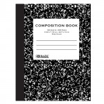 Bazic 100 Sheet Black Marble Composition Book