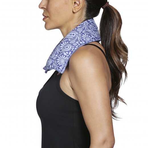 Gaiam Relax Neck and Shoulder Wrap Purple