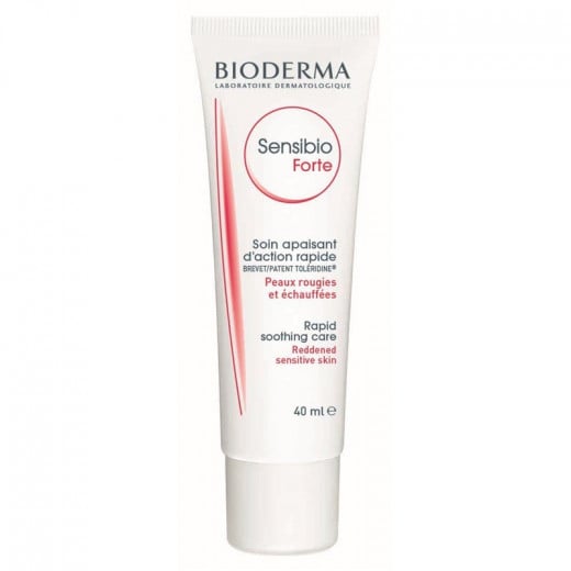 Bioderma Sensibio Forte Cream for Reddened Sensitive Skin, 40 Ml