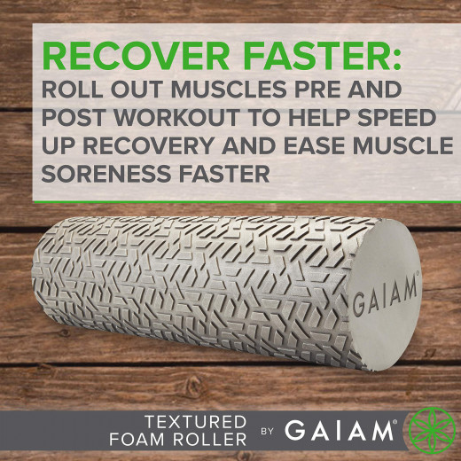 Gaiam Textured Foam Roller