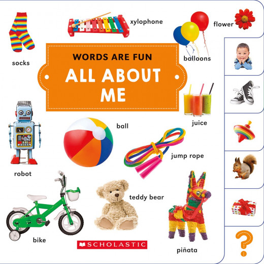 Scholastic All About Me (Words Are Fun) Book