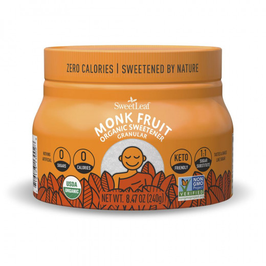 Sweetleaf® Monk Fruit Granular Canister, 240g