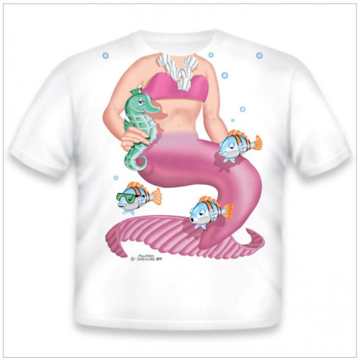 Just Add A Kid Mermaid Pink 3T T-shirt