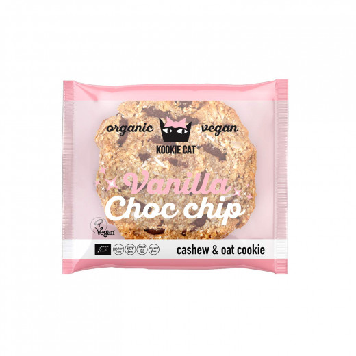 Dragon Superfoods Organic Vanilla Choc Chip Cookie 50g