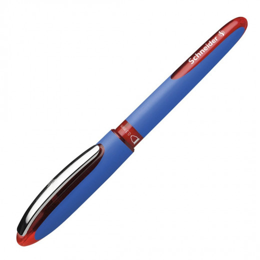 قلم شنايدر ون هايبرد بكرة حبر - أحمر - 0.5 مم