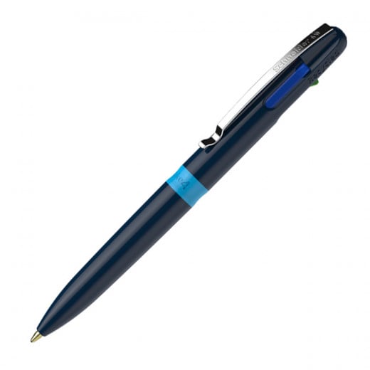Schneider Four-color Ballpoint Pen - Deep Blue - M