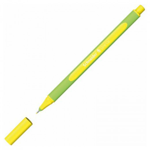 قلم شنايدر لاين فاينلاينر- نيون أصفر - 0.4 مم