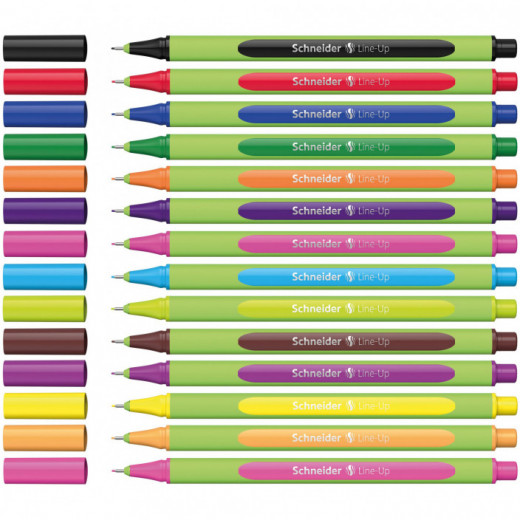 ألوان خط ستاندرد شنايدر فاينلاينر- 0.4 مم, قلم واحد