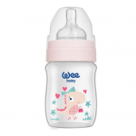 Wee Baby Classic Plus Wide Neck PP Bottle 150 ml, Pink