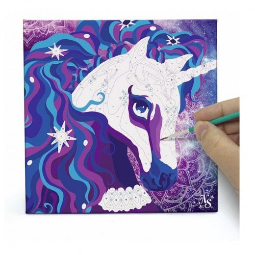 Nebulous Stars Paint By Number Canvas - Nebulia & Horse