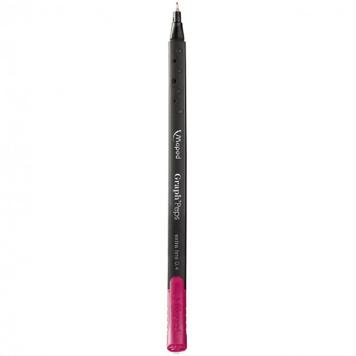 Maped Graph'Peps Fineliner 0.4mm Strawberry, 1 Piece