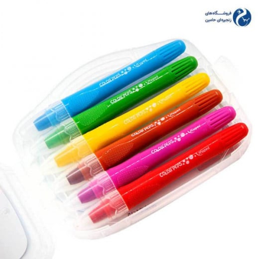 Maped Color Peps Gel Crayon 6 Assorted Colours