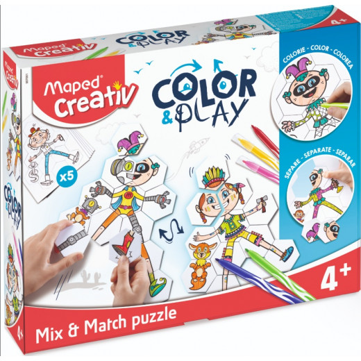Maped Color&Play - Mix Puzzle Set