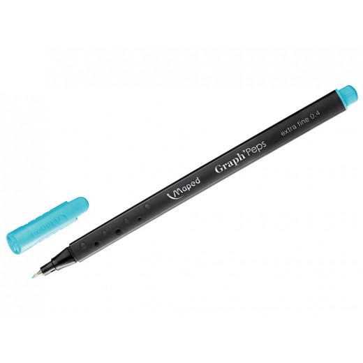 Maped Graph'Peps Fineliner 0.4mm Blue, 1 Piece