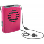 O2COOL Battery Deluxe Necklace Fan, Pink