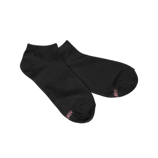 Hanes ComfortSoft Women`s Liner Socks, Black