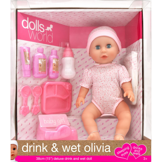 Dolls WorldMagic Drink & Wet Olivia - Promo Set, Boys