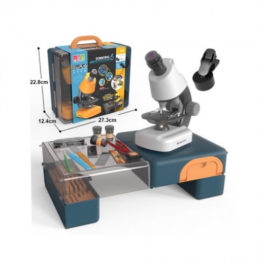 STEM Microscope With Case Accessories