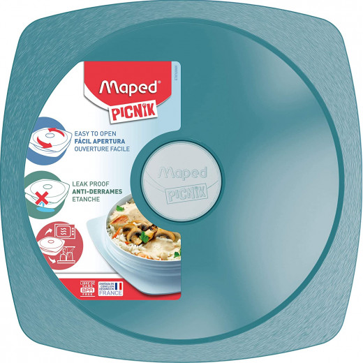 Maped Lunch Plate for Adult Green 900ml